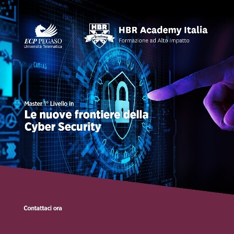 Master I livello Le nuove frontiere della Cyber Security Master I livello Le nuove frontiere della Cyber Security