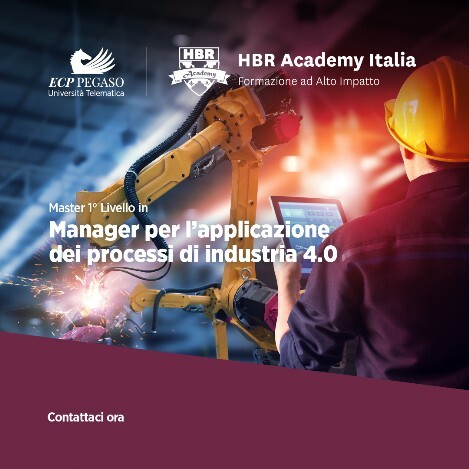 Master I livello Manager per l'applicazione dei processi di industria 4.0 Master I livello Manager per l'applicazione dei processi di industria 4.0