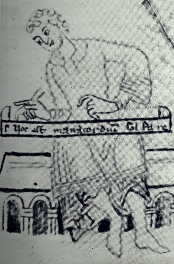 Suonatore di Monocordo Codex Monacensis