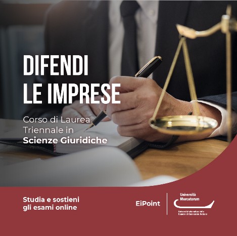 Corso di Laurea Triennale in Scienze Giuridiche Corso di Laurea Triennale in Scienze Giuridiche